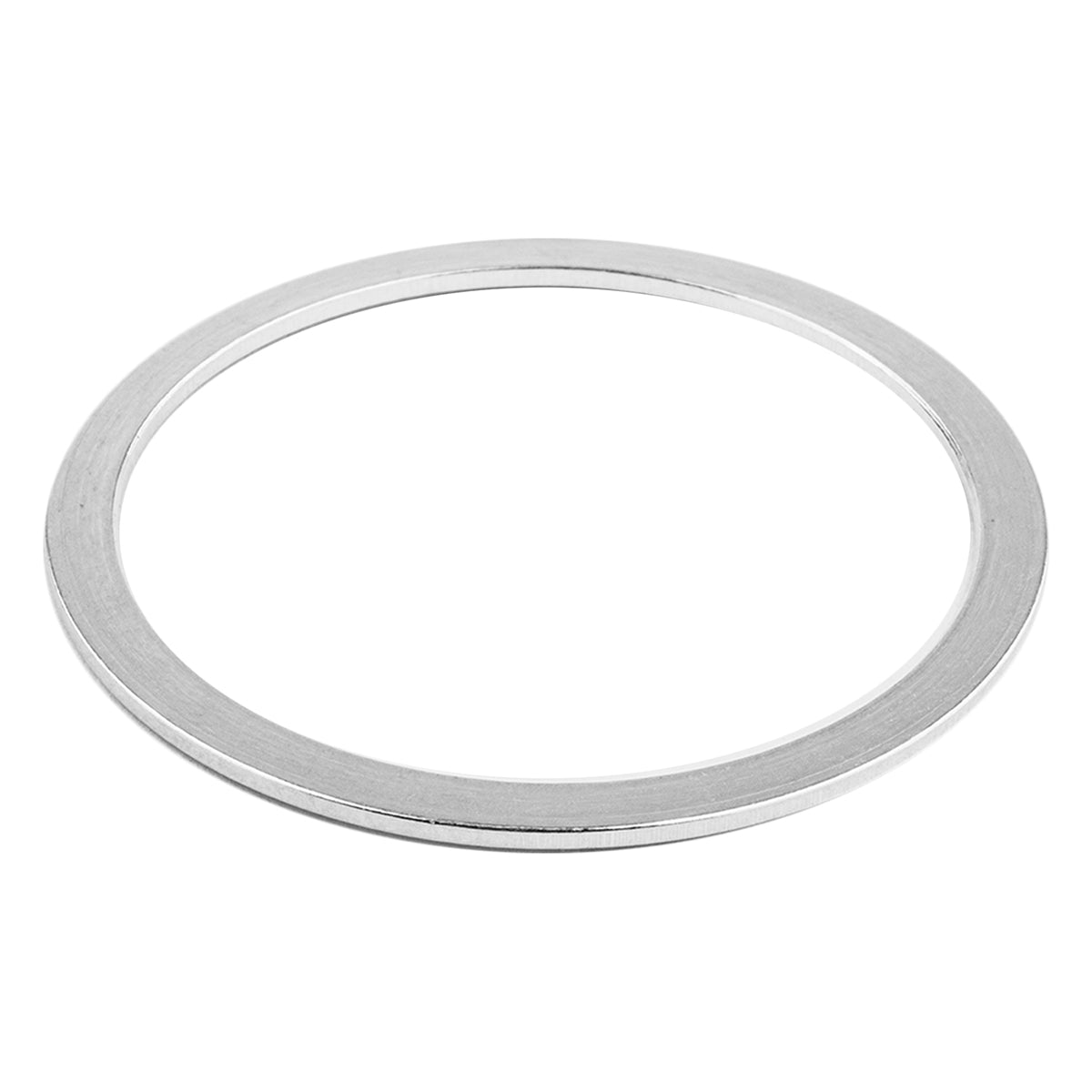 Freewheel / Cassette / Euro BB spacer - 1mm - Silver - USA Made