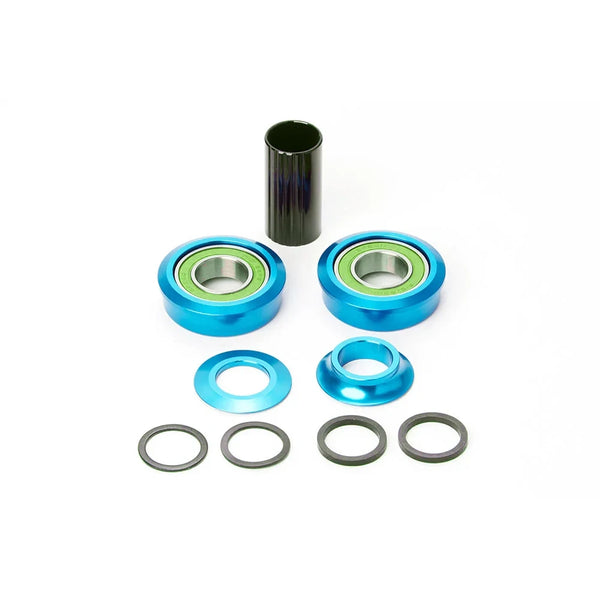 NEW! ALLOY BOTTOM BRACKET SET AMERICAN 21A 19MM KIT BLACK