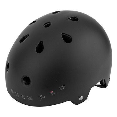 Aerius SkidLid BMX / Skate Helmet - XS - Flat Black