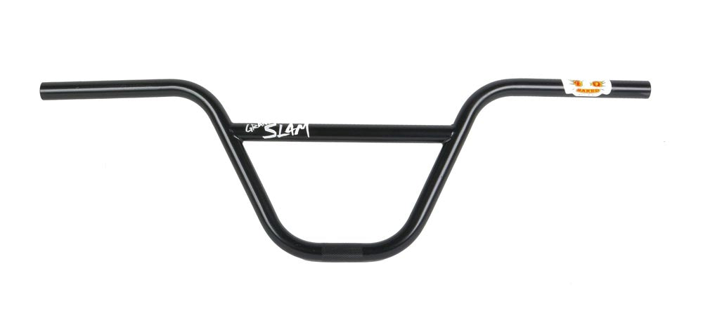 S&M Grand Slam 2pc BMX Handlebars - 8.25" - Flat Black - USA Made