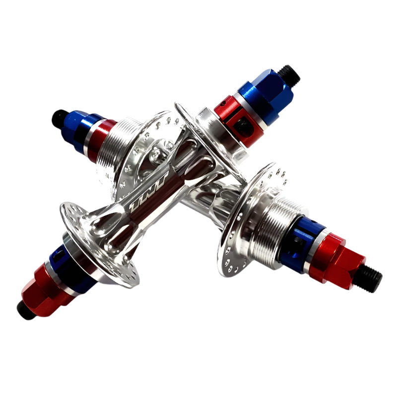 TNT Derringer Sealed BMX Flip/Flop Freewheel Hubset - 36h - 3/8" axle - Patriot