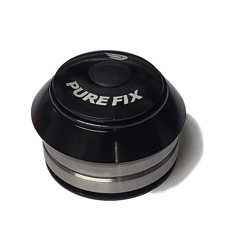 Pure Fix 1-1/8" Integrated BMX Headset for 45/45 - Black