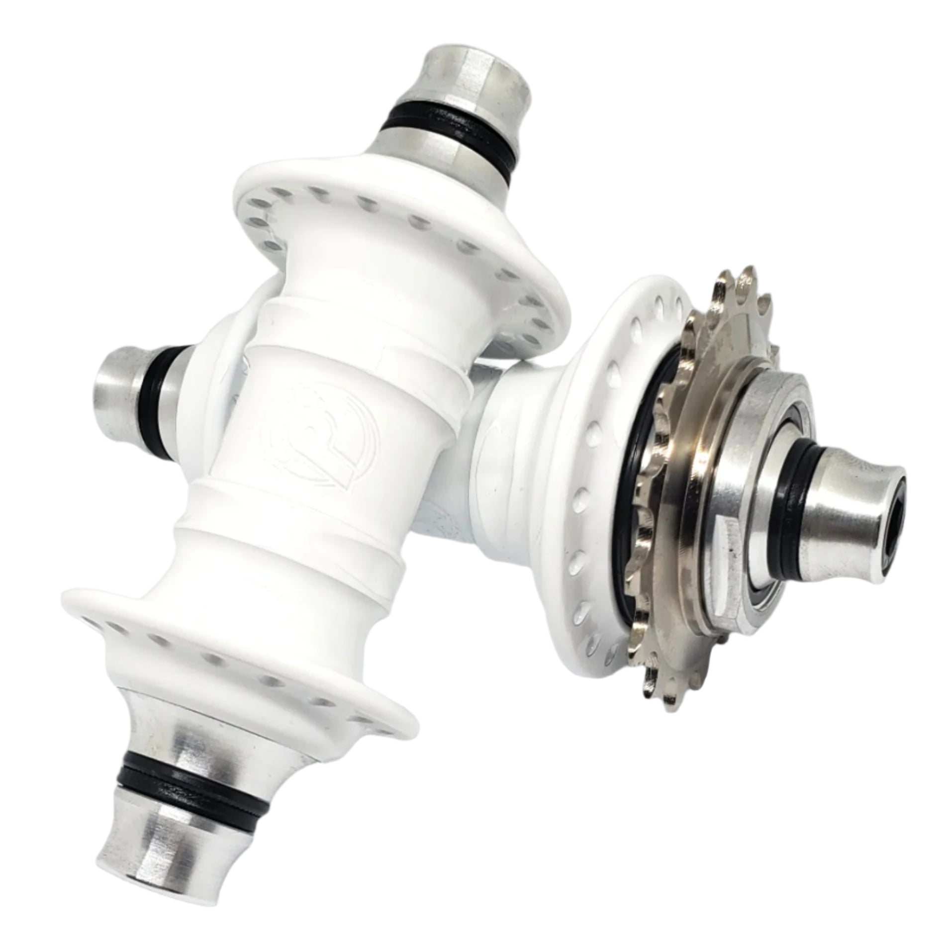 Profile Race Mini Cassette Hubset - 36H - White - USA Made