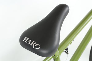 Haro Downtown DLX - 20" Complete BMX Bike - 20.5"TT - Matte Army Green