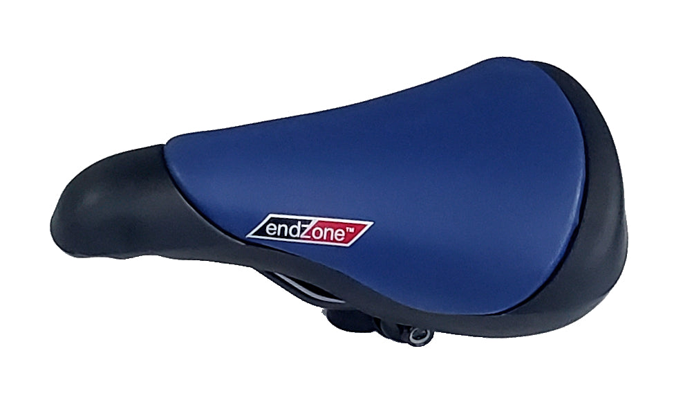 Velo 311 BMX Railed Seat 8mm rails Hemorrhoid style - Blue