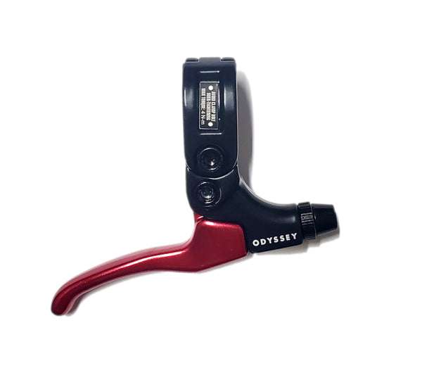 Odyssey Monolever BMX Brake Lever Medium Right Side Red BMXGuru