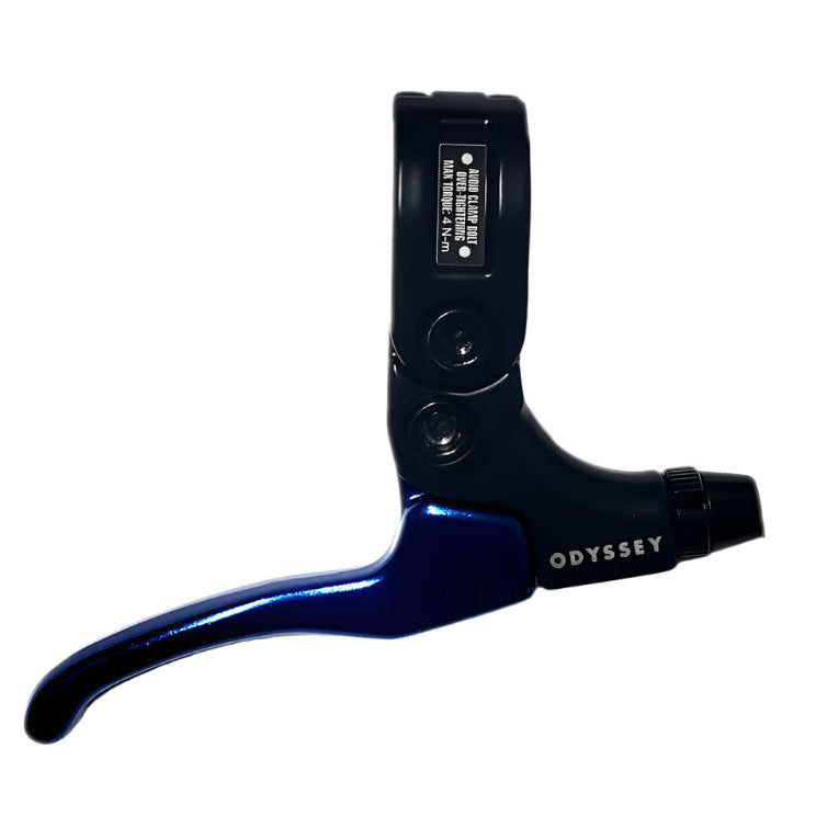 Odyssey Monolever Medium BMX Canti/U-/Sidepull Brake Lever - Right Side - Blue