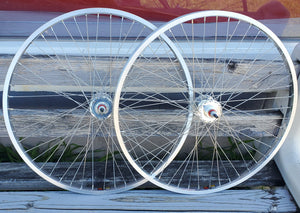 26" Sun Rhyno Lite 48H Wheels - Pair - Sealed High Flange - Polished