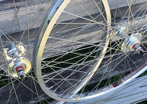 26" Sun Rhyno Lite 48H Wheels - Pair - Sealed High Flange - Polished