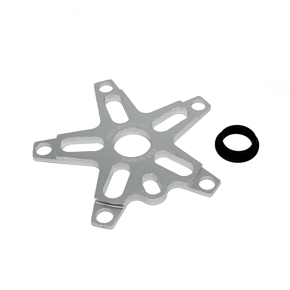 Anello Sugino Old School BMX Acciaio Ragno E Catena 44T 110 BCD - Foto 3