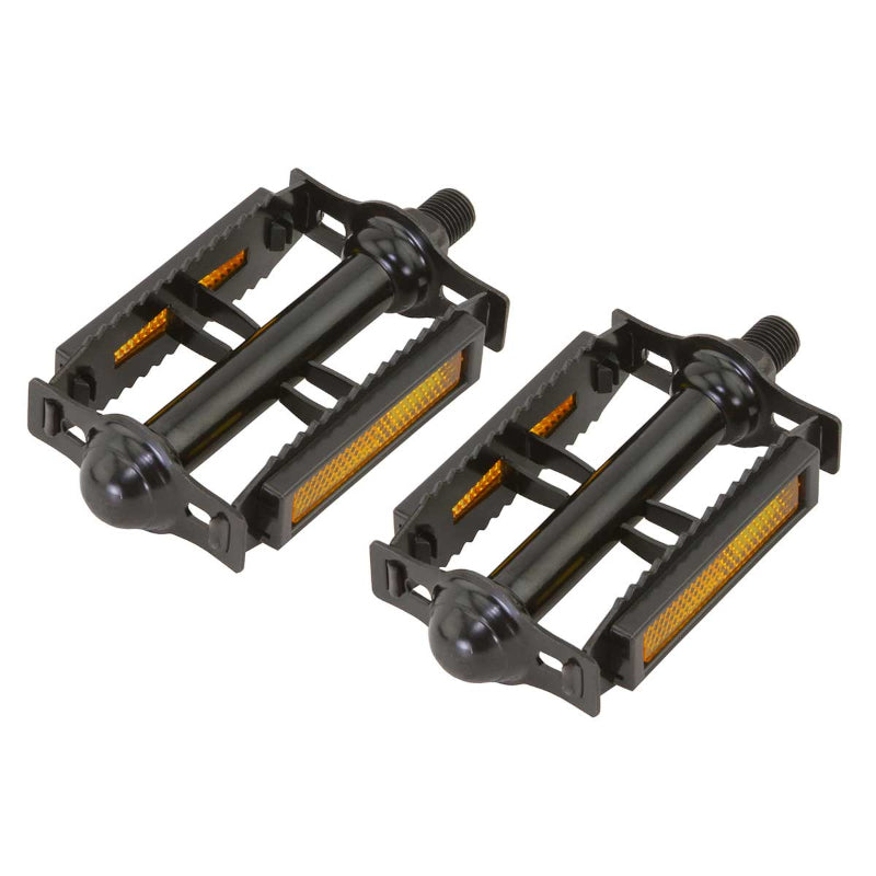 Steel Rat Trap Road / BMX Pedals - KKT Style - 9/16" - Black