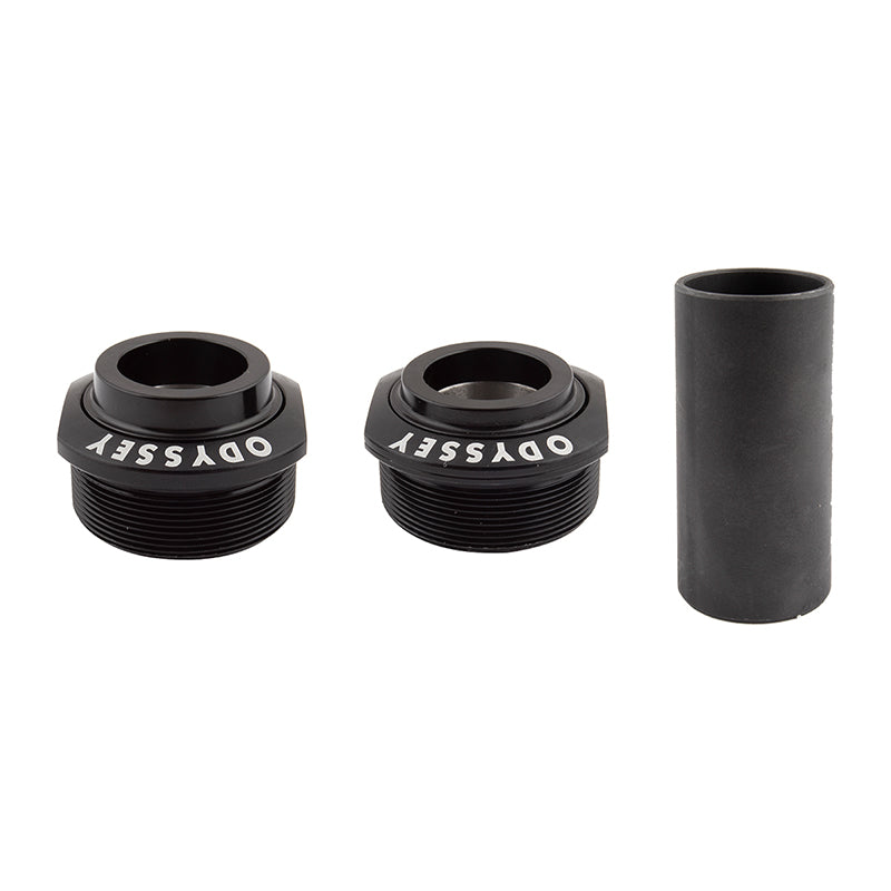 22mm Odyssey Euro BMX Bottom Bracket Set - Black