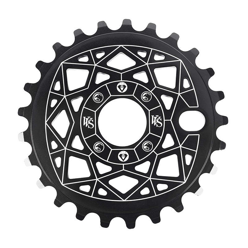 The Shadow Conspiracy 25t VVS BMX Sprocket / Chainwheel - Black