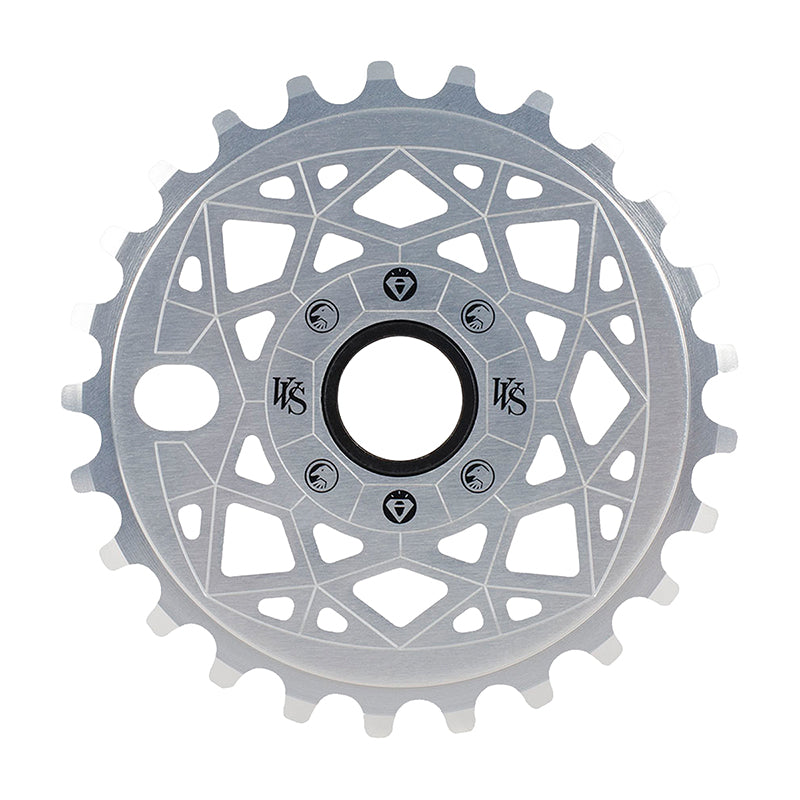 Shadow Conspiracy 25t VVS BMX Sprocket Chainwheel Raw Polished