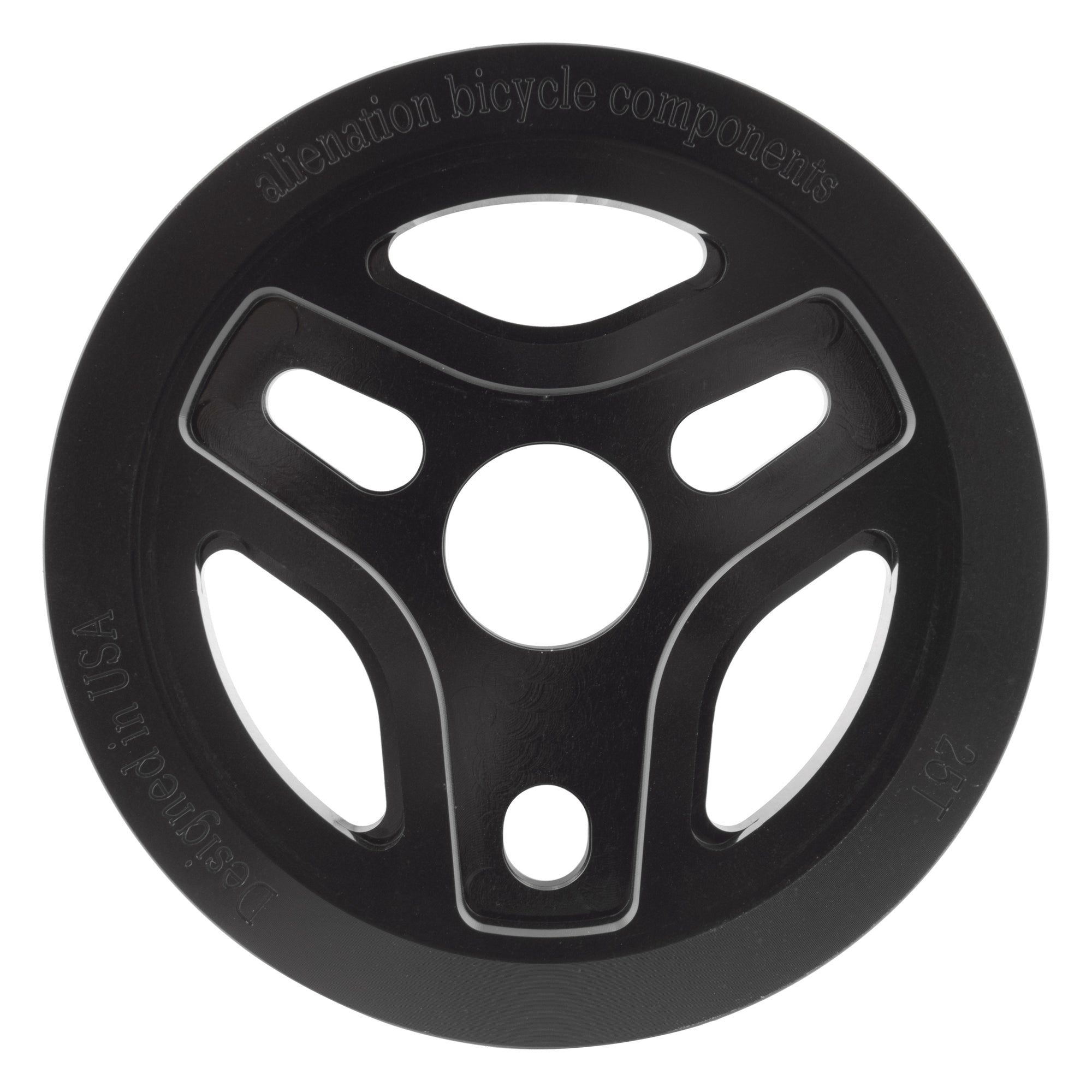 Alienation Starship Guard Sprocket / Chainwheel - 25t - Black