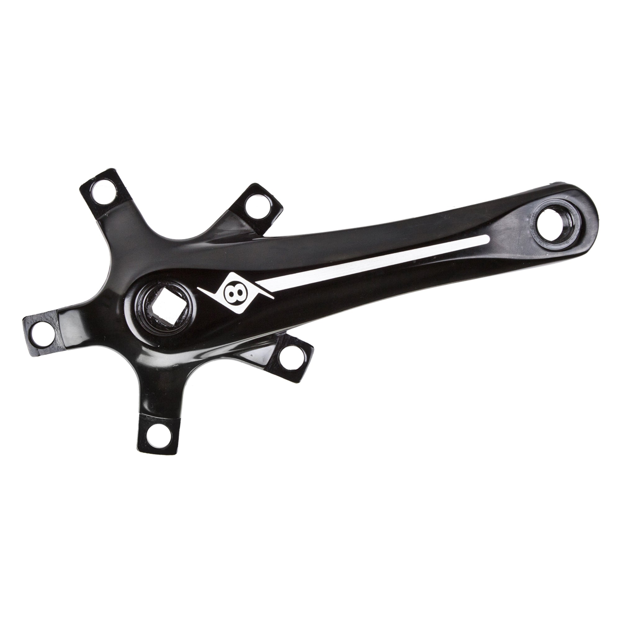 Origin8 BMX / Fixie Euro Crank Arms - 140mm - Black