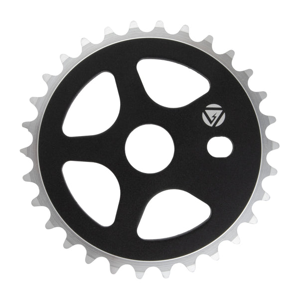 BlackOps 25t Micro Drive BMX Sprocket / Chainwheel Black/Silver