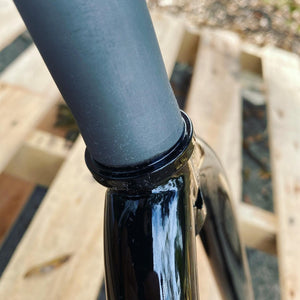 TNT Pro Chromoly OS-20" BMX Fork - Threadless - 3/8" - Black