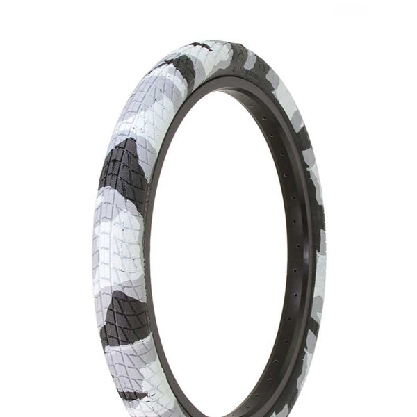 Pneu BMX Ralson 20 X 2.35 – Semi-slick Camouflage Vert Foncé (NEUF)