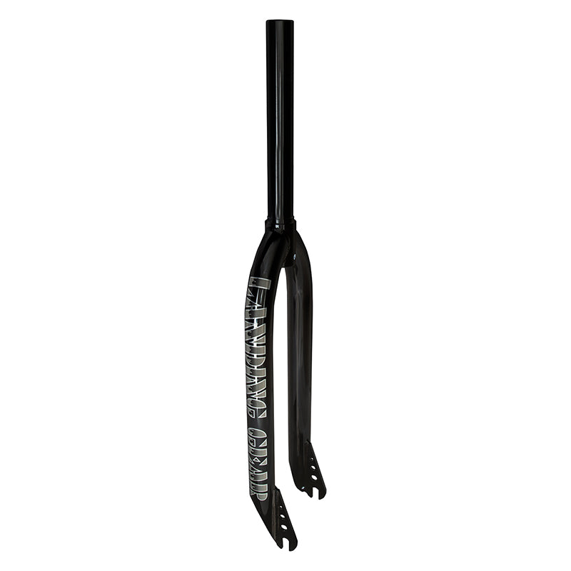 SE Bikes Landing Gear 26" Chromoly BMX Fork - 1-1/8" Threadless - 3/8" - Black