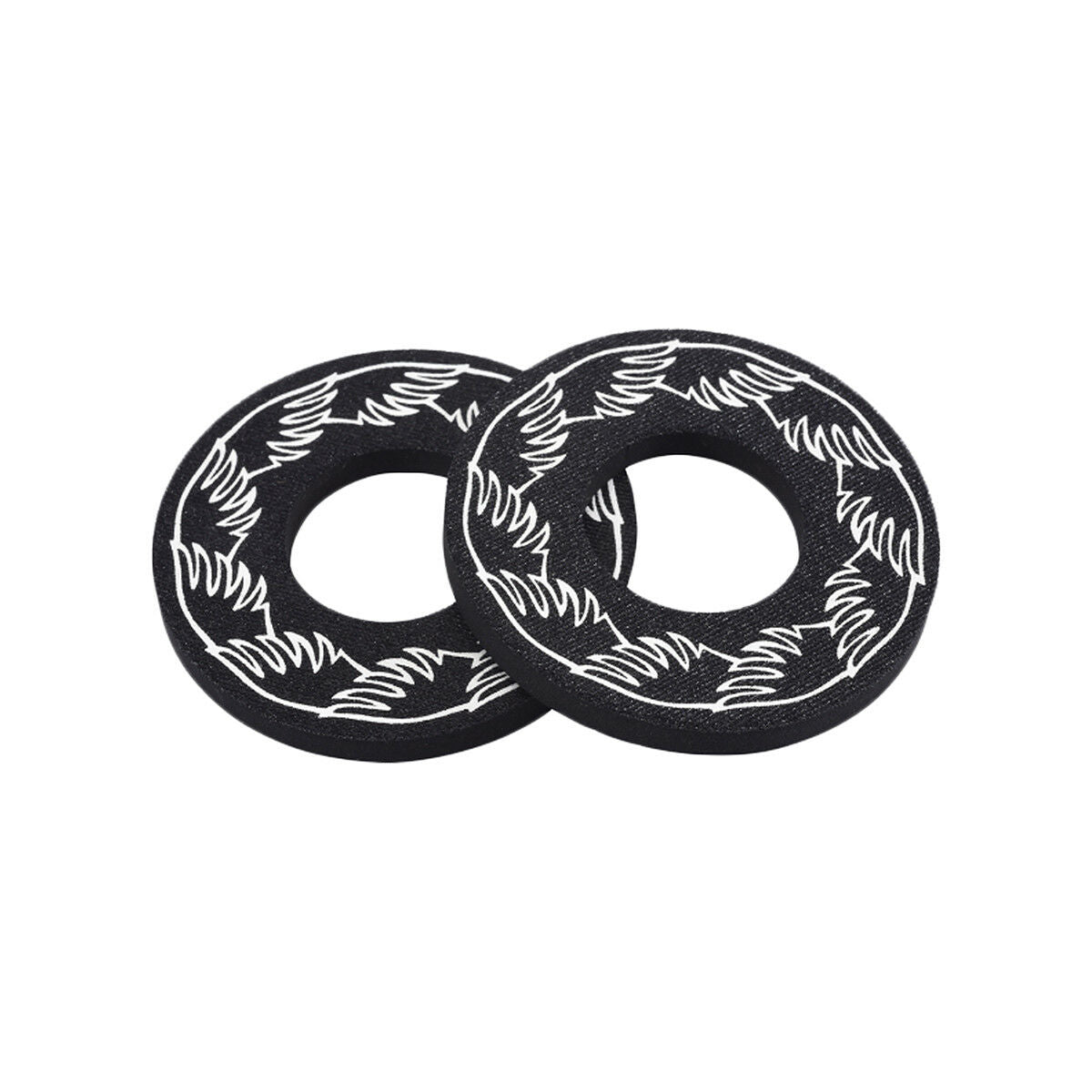 SE Racing Wing BMX Grip Donuts - Black