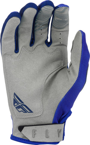 Fly Kinetic K121 BMX Gloves - Size 13 / Men's XXX-Large (3X) - Blue / Navy / Gray