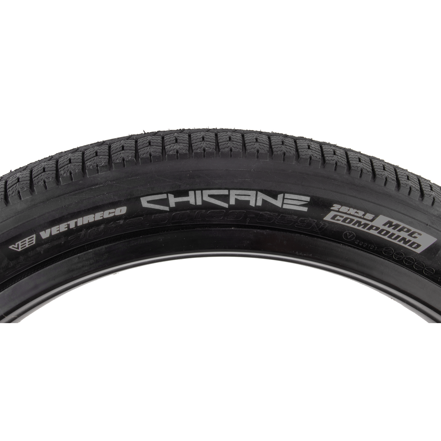 26x3.50 SE Racing Chicane BMX Cruiser tire - Black