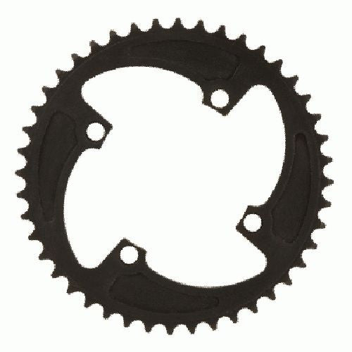 MCS 40t BMX Chainring - Black - 104mm 4-bolt - USA Made