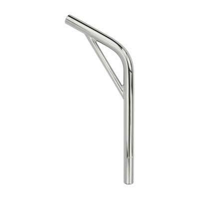22.2mm (7/8") Chromoly Braced Laid Back Seatpost - Chrome