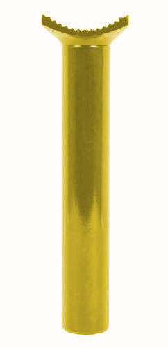 Aluminum 25.4mm Pivotal BMX Seat Post - 160mm - Gold