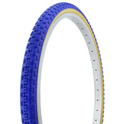 26x1.75 Duro Comp 3 III tread BMX Tire - Blue w/ gumwall