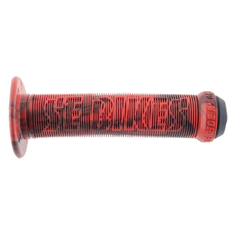 bmx bicycle handlebar grips SE Bikes Bike Life Grips Red Swirl
