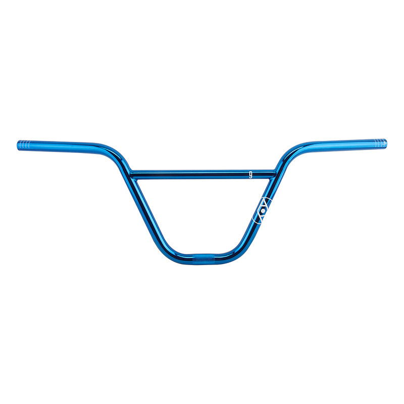 Alienation 9s 2pc BMX Handlebars - 9" - Blue Nickel