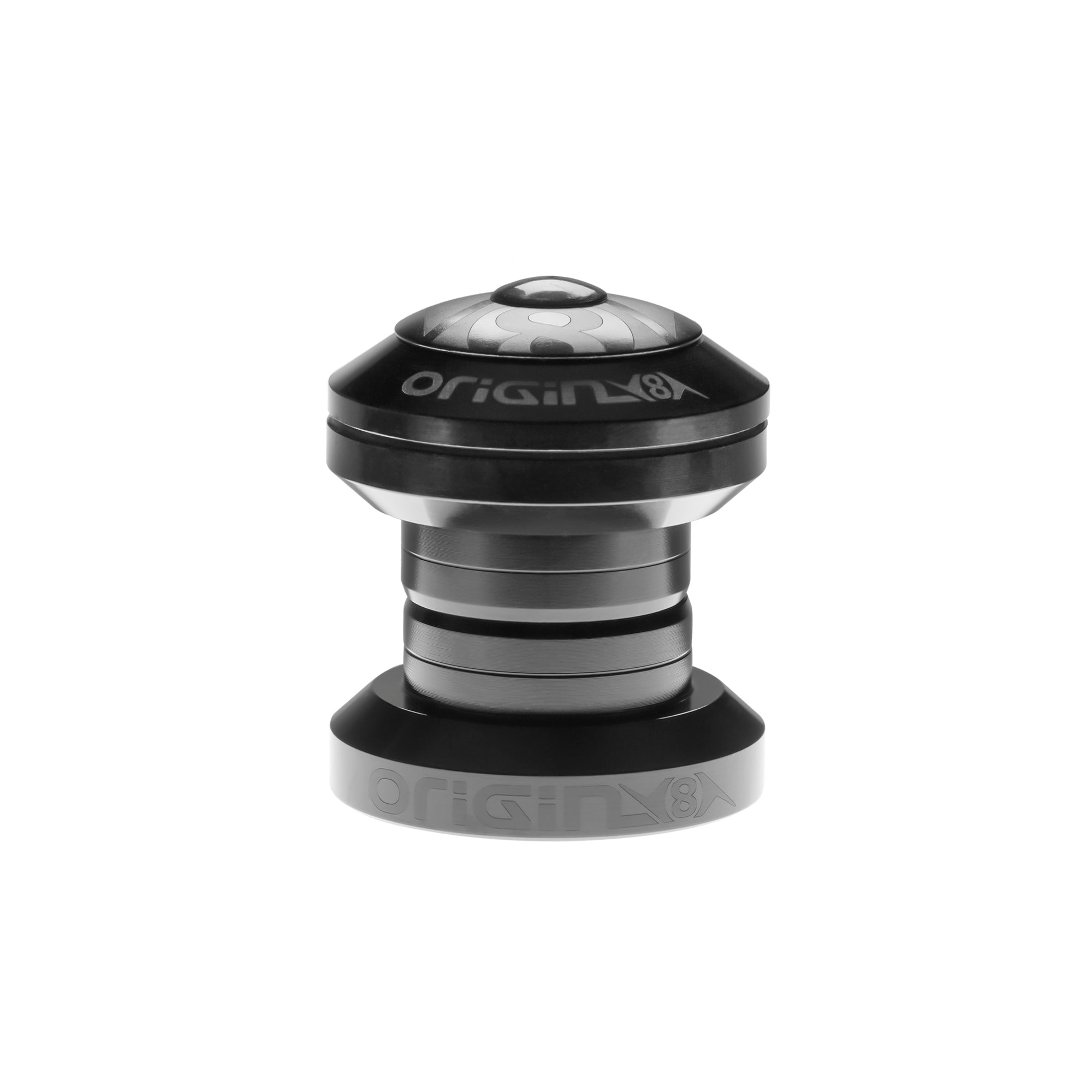Origin8 Pro Fit 1" Sealed Threadless Headset w/ 26.4mm & 27.0mm race - Black
