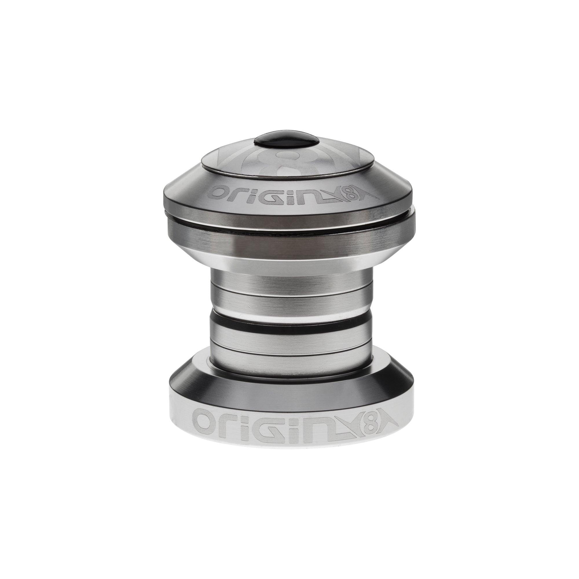 Origin8 Pro Fit 1" Sealed Threadless Headset w/ 26.4mm & 27.0mm race - Silver