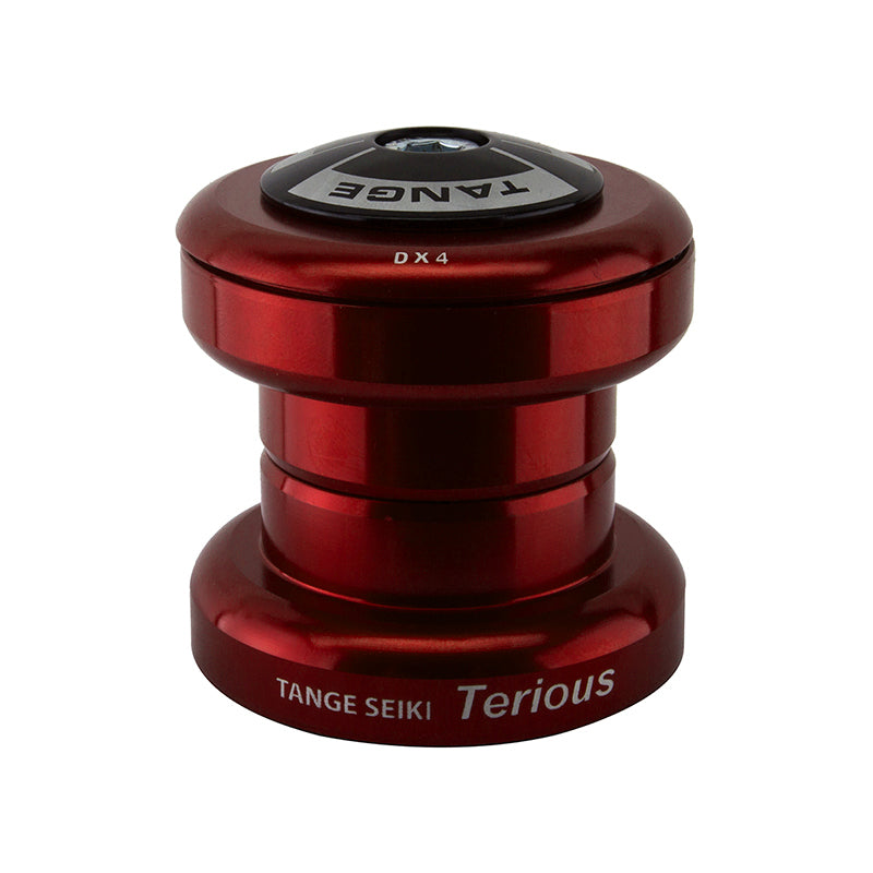 Tange DX4 Aluminum 1-1/8" Threadless Headset - Red