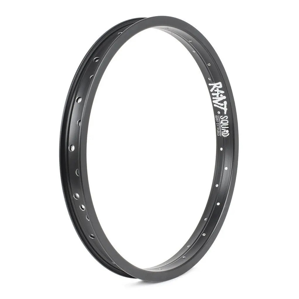 18" Rant Squad BMX Rim - Aluminum - Double Wall - 36h - Black