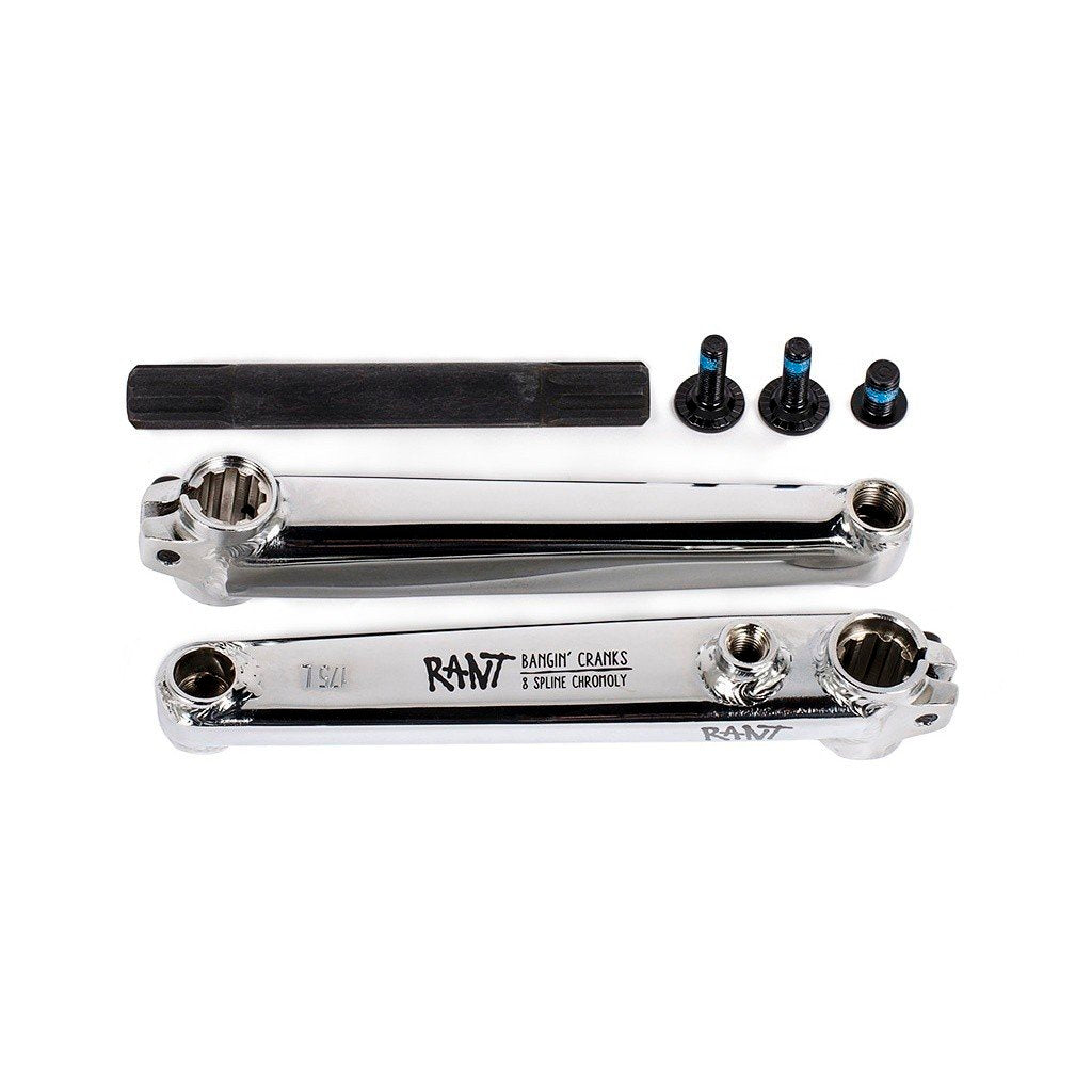 ブランド雑貨総合 8 Bangin' Rant Spline 170mm - Crank BMX RHD/LHD 3-Piece パーツ