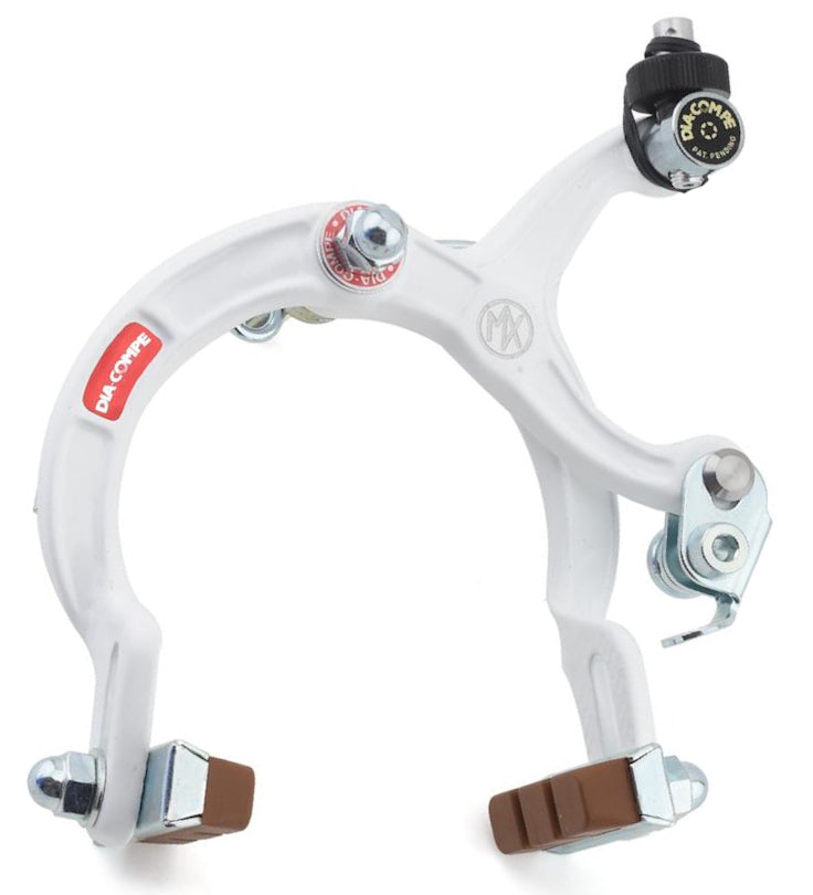 Dia-Compe MX1000 BMX Brake Caliper - Sidepull - Front or Rear - White Powercoat