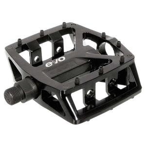 Evo Freefall DX BMX Platform Pedals - 9/16" - Black