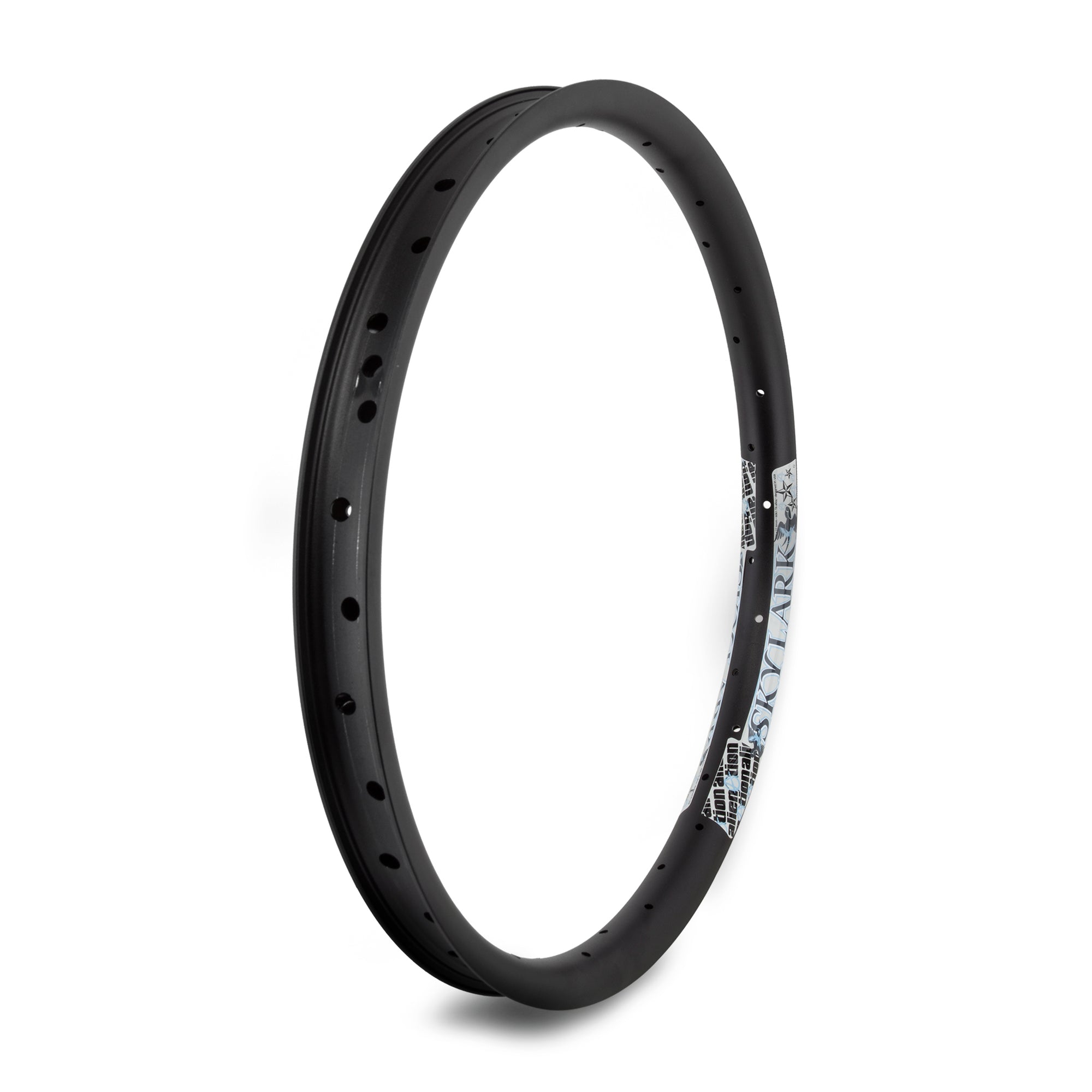 20" (406mm) Alienation Skylark Front BMX Rim - Aluminum - Double Wall - 36h - Black