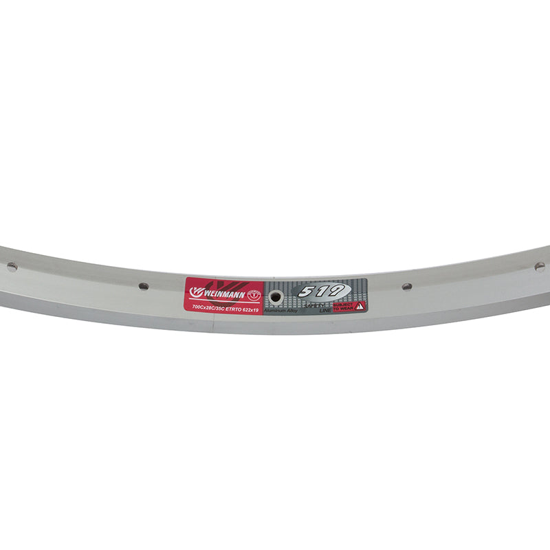 29" (700c) Weinmann 519 BMX Rim - Silver - Aluminum - 36h - 622mm