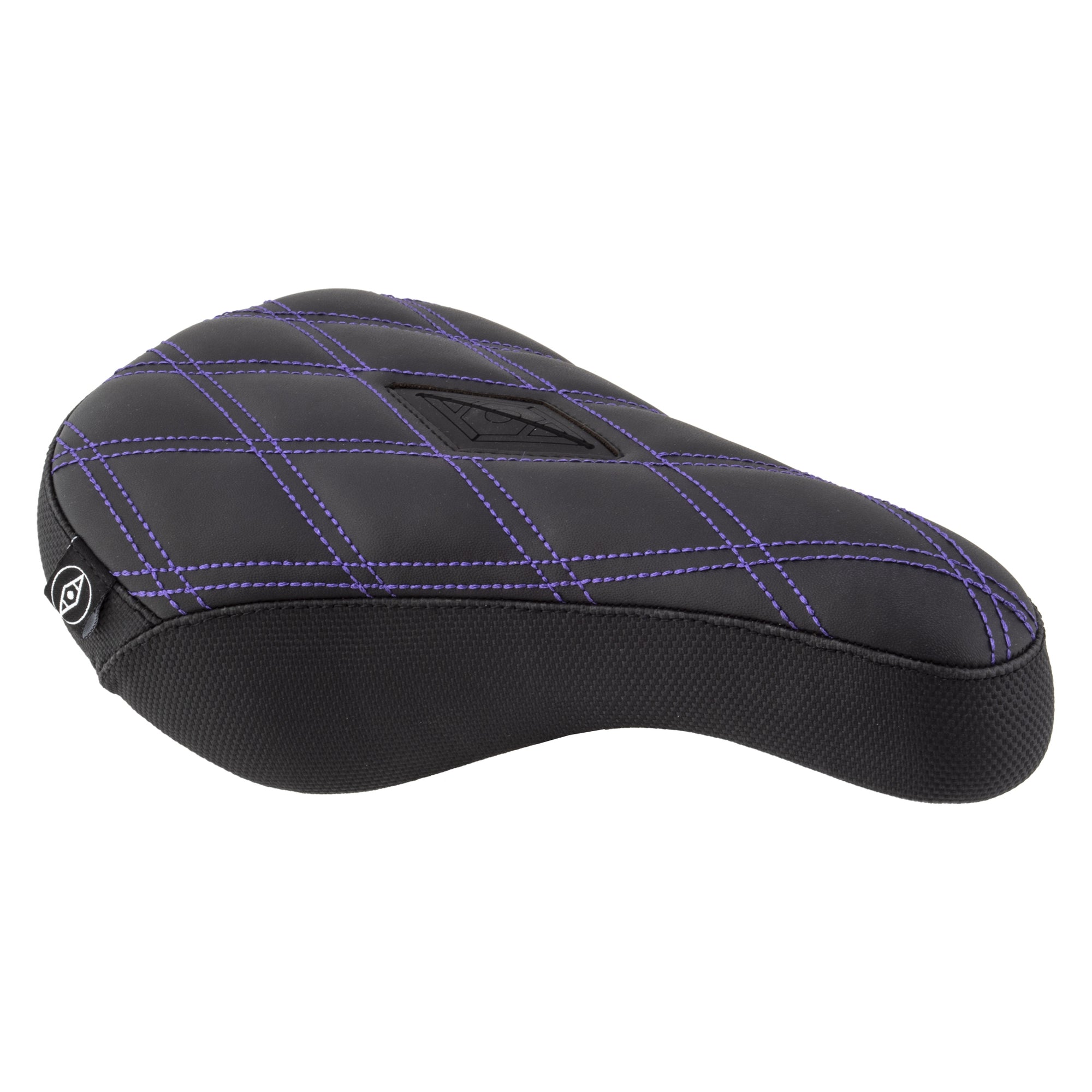 Alienation Gripper Padded Pivotal BMX Seat - Black/Purple