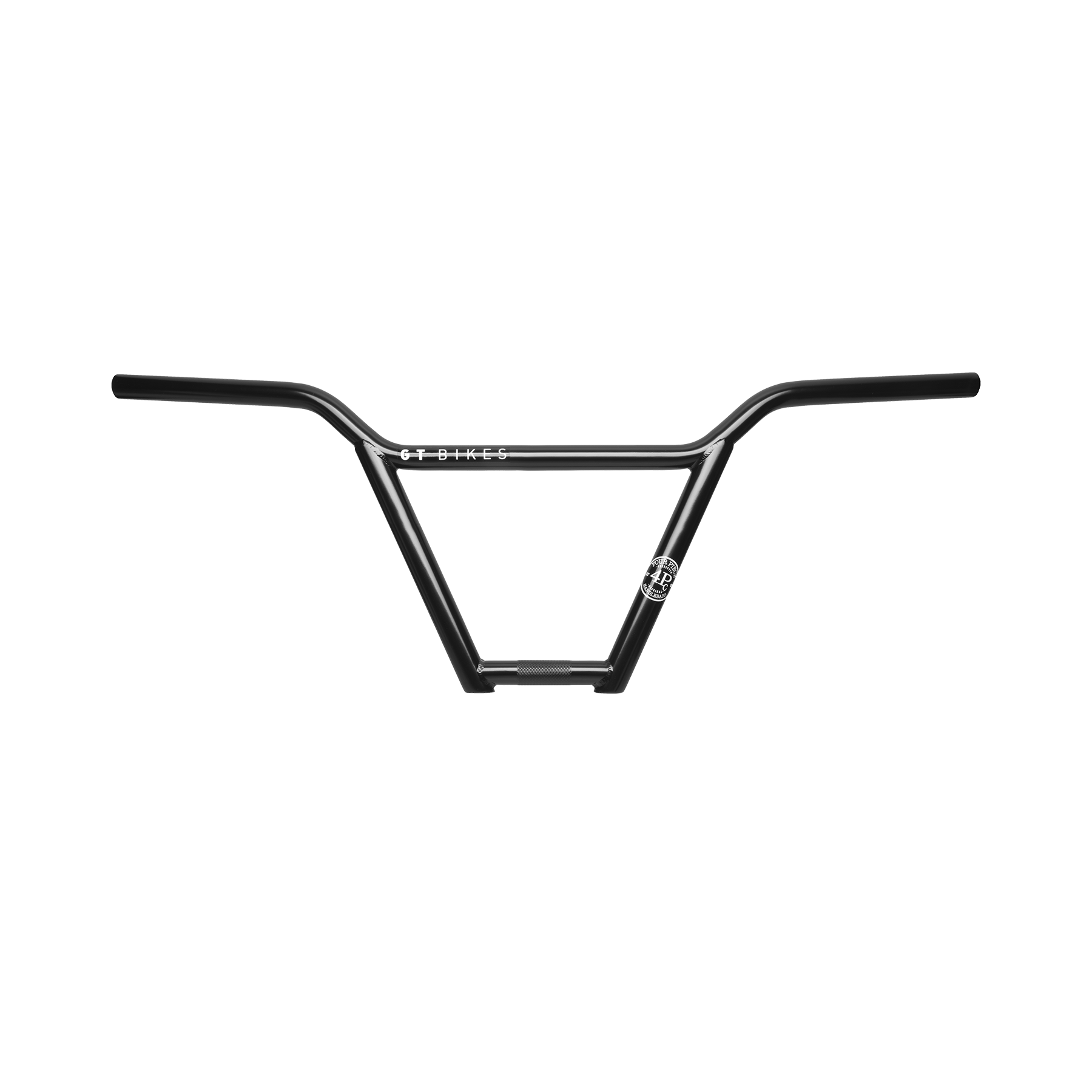 GT Original 4pc BMX Handlebars - 9.125" - Black