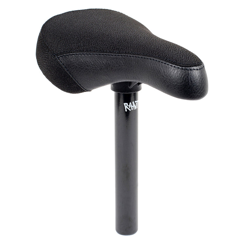 Rant Slime BMX Seat and Post Combo - 25.4mm Uni type - Black