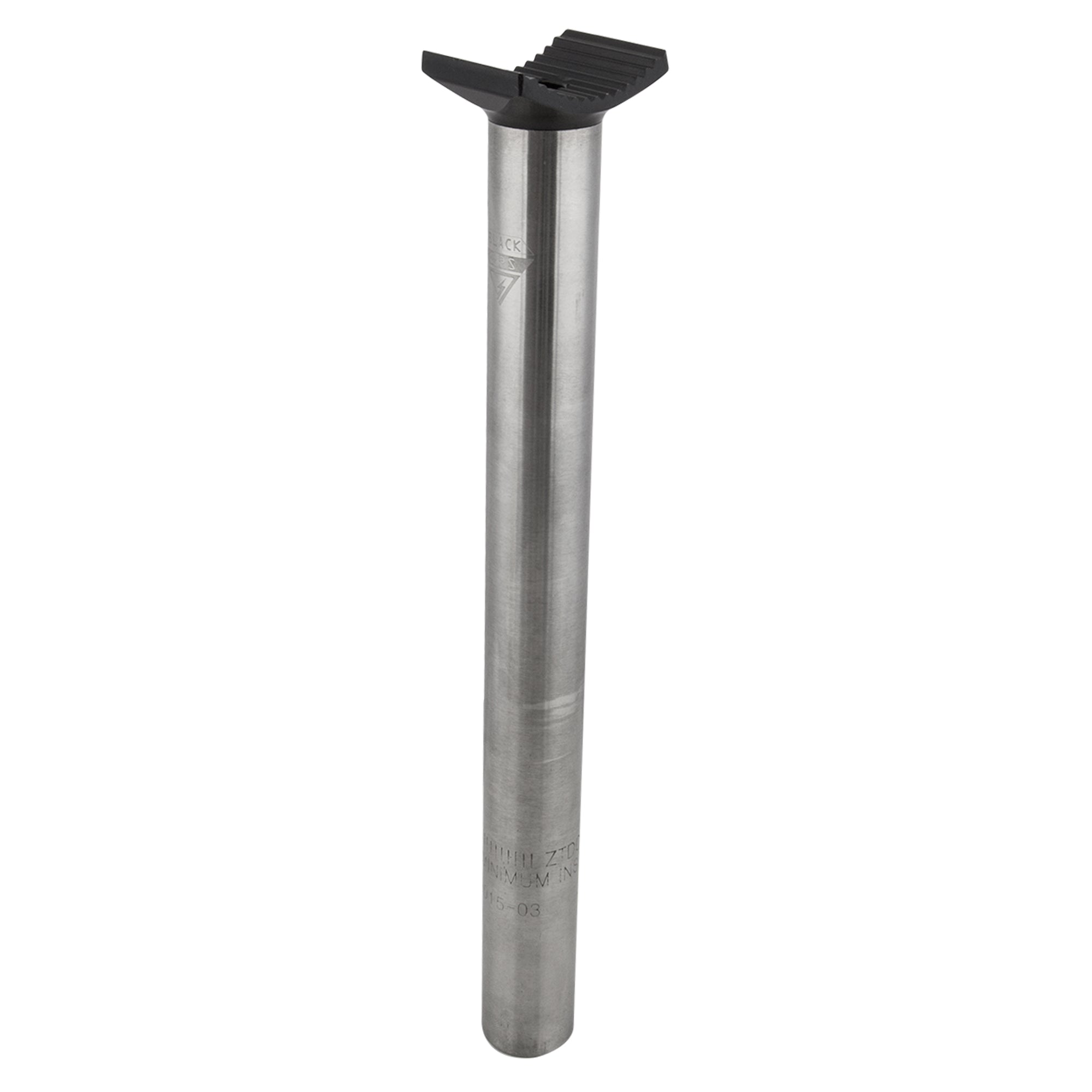 BlackOps Pivot MX-SS 25.4mm Pivotal BMX Seat Post - Silver - 250mm