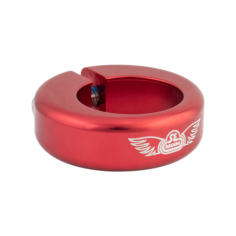 SE Racing Champ Clamp Aluminum Seat Post Clamp - 31.8mm (1-1/4") - Red