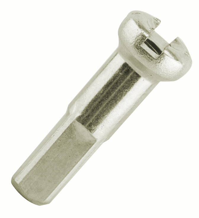 Chrome Plated Brass 14g 5/8" 16mm Spoke Nipple - single
