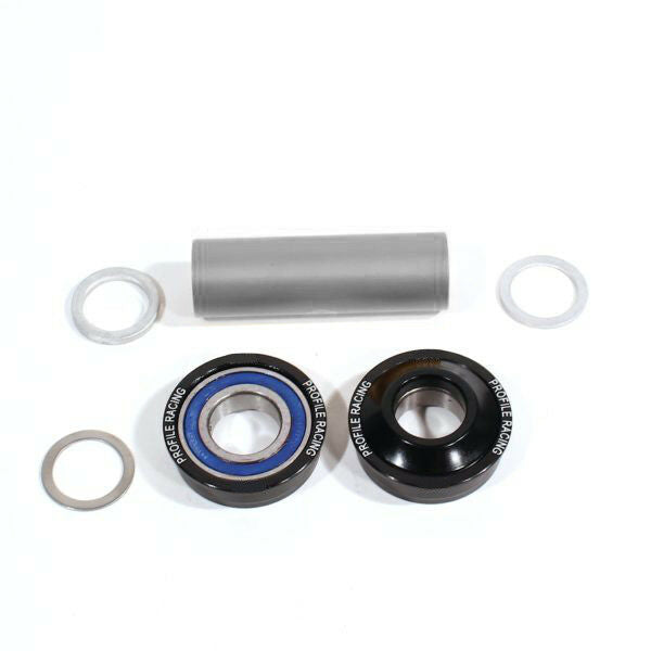 Profile 19mm BB30 BMX Bottom Bracket Set - Black - USA Made