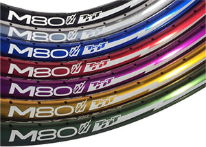 20" (406mm) TNT M80 Double Wall Rim - 36H - Black Anodized